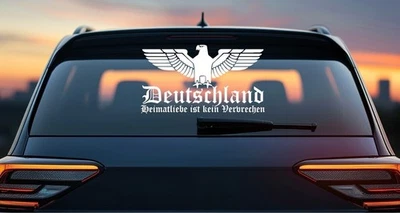 LEMMY'S HOLZSCHMIEDE Vinylaufkleber Adler Deutschland Heimatliebe