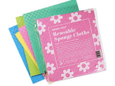 Reusable Sponge Cloths 2 Packs 4 Sponges Per Pack