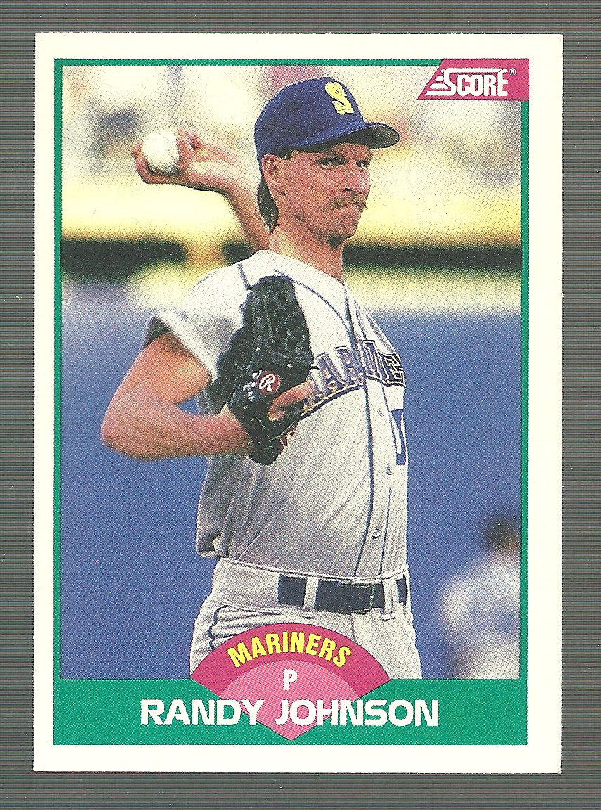 1989 Score Rookie & Traded - Randy Johnson #77T (RC)