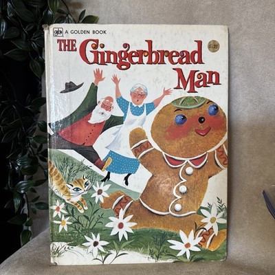 THE GINGERBREAD MAN (GIANT GOLDEN BOOK 10460) By Golden Books & Bonnie And Bill