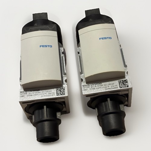 Festo MS4-EE-1/4-10V24D Pressure Regulator 24V DC Lot of 2