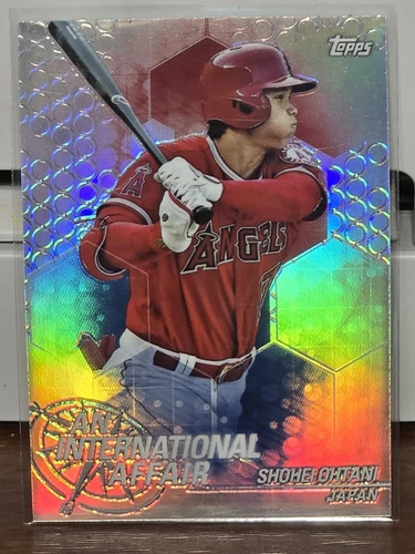 2018 Topps Chrome Shohei Ohtani An International Affair Refractor (RC)