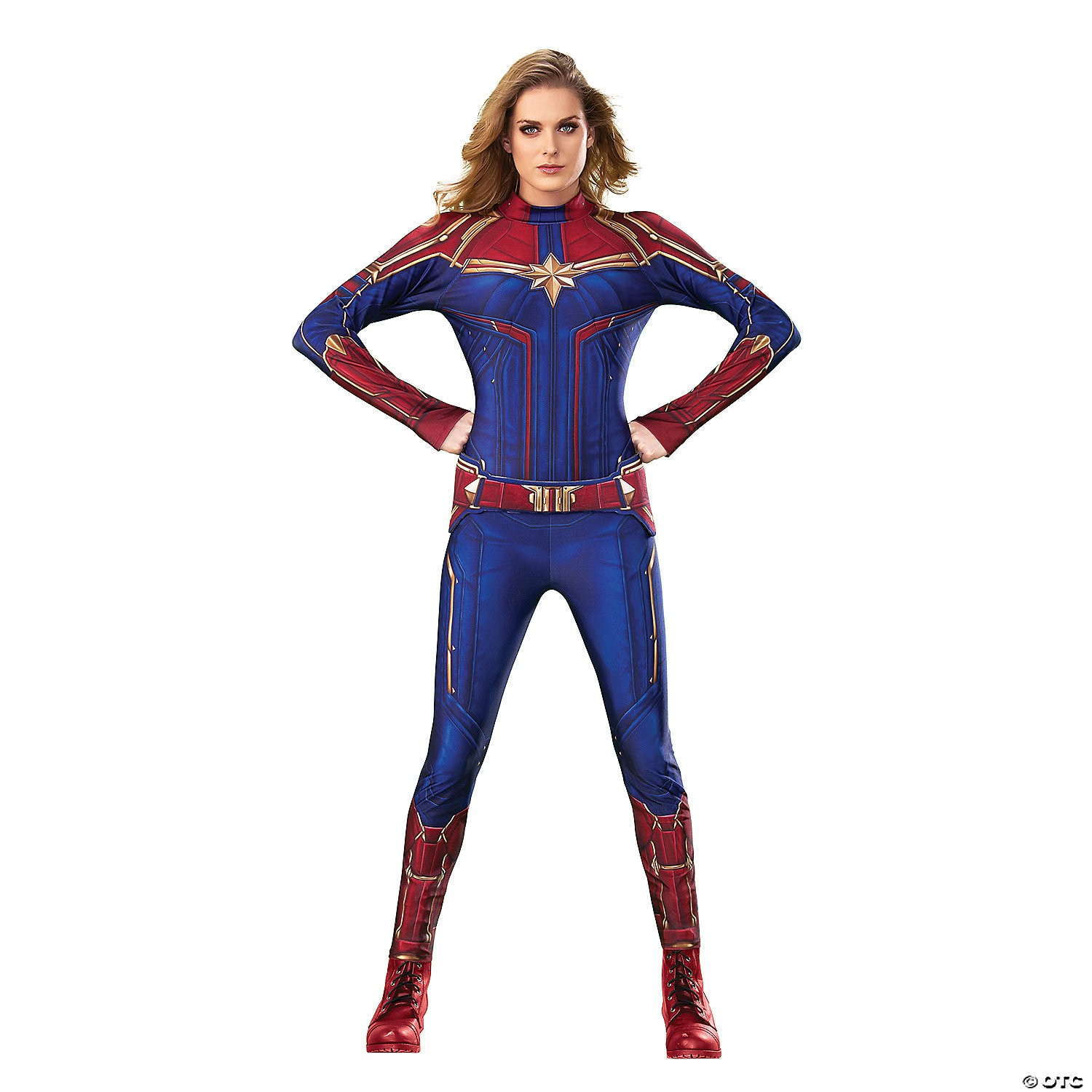 Rubie's Costume Co Captain Marvel Hero Suit (Blue Costume