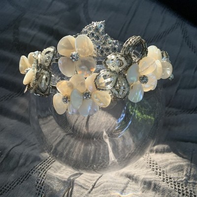 Stunning Elizabeth Bower Petal Band Bridal Headpiece