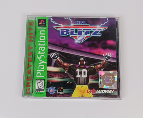 NFL Blitz (Sony PlayStation 1, 1997) mit Handbuch - PS1 Greatest Hits & getestet