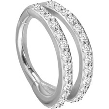 PIERCINGLINE  Piercing Ring Chirurgenstahl Se...