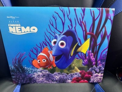 2003 Disney Stores Finding Nemo Lithograph Portfolio Set 4 Prints & Folder Pixar