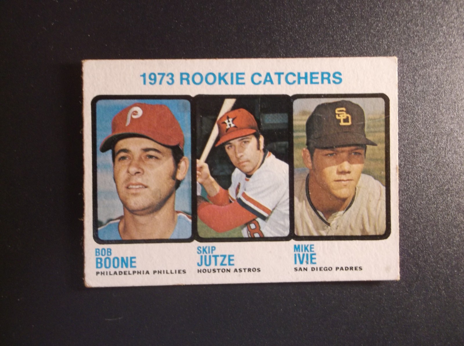 1973 Topps Baseball Bob Boone Card # 613