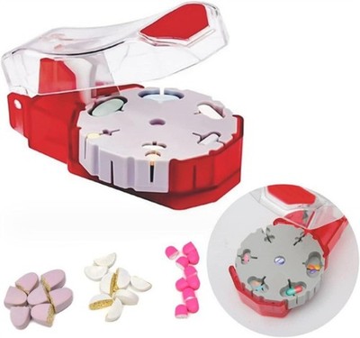 QPOIBSD Perfect Pill Cutter - Splitters for Small or Large Pills - Cuts... 