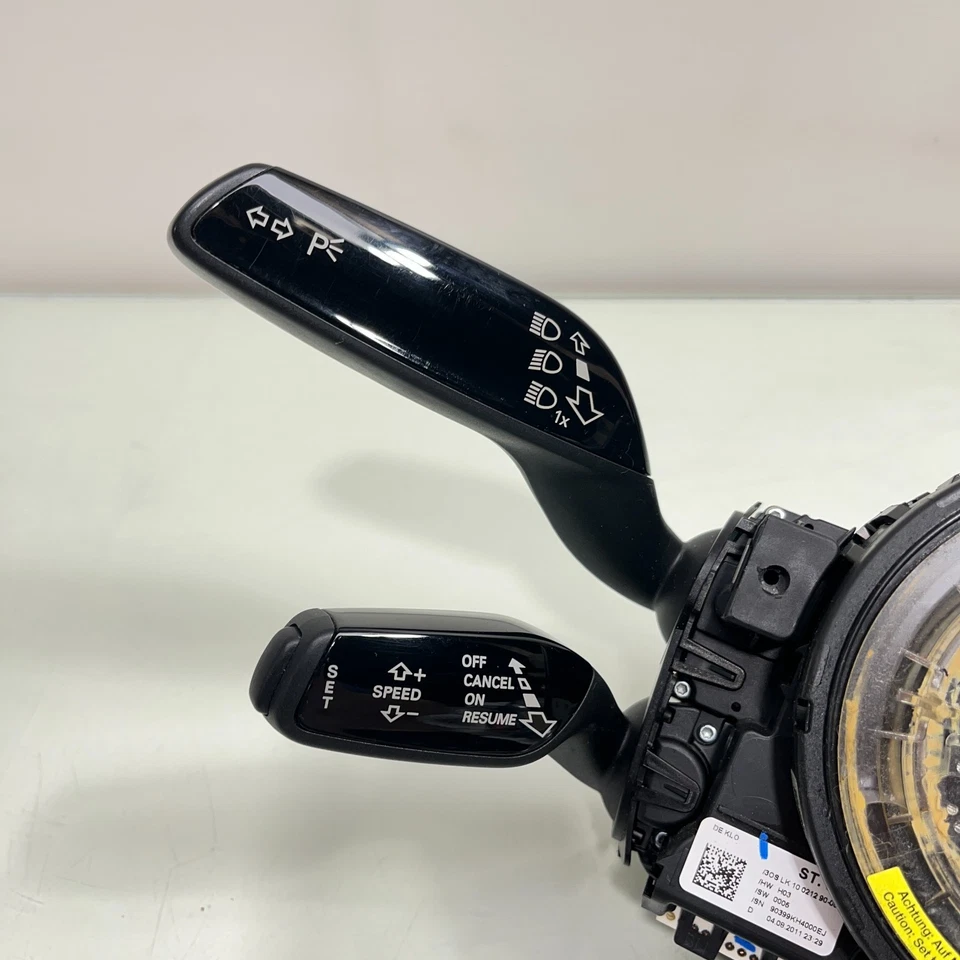 11-17 Audi A8L Quattro передняя левая рулевая колонка переключатель в сборе 4H0907129 оригинальный - Изображение 2 из 4