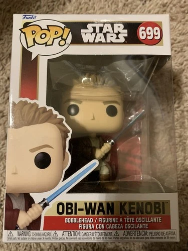 Funko Pop Star Wars Phantom Menace Obi-Wan Kenobi Figure #699