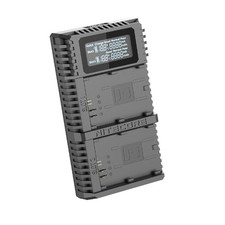 NITECORE UCN2 Pro 2-Solt Digital Quick Charger For Canon LP-E6N Camera Batteries