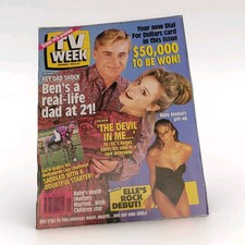 Vintage Australian Magazine - TV WEEK - 2 NOVEMBER 1991 - HEY DAD! COVER