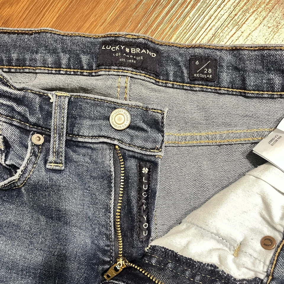 Lucky Brand Women's Jeans, Size 6/28, Regular Inseam, Blue - Image 3 of 4