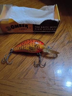 Vintage Bomber Model 5A Crankbait Screw Tail. Unused But Old 5A XB10, Box Incl.