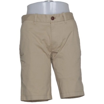 Mango, Shorts, Größe: 38, Beige, Baumwolle/Elasthan/Polyester, Einfarbig #CHl