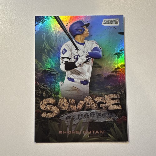 2025 Topps Stadium Club Shohei Ohtani #SS-7 Savage Sluggers Dodgers Foil