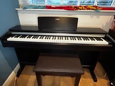 Yamaha Digital Piano with Stool and Dust Cover. Excellent Condition Hardly Used
