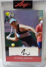 MLB Naomi Osaka 22 LEAF PRO SET Autographed Card A