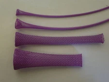 3/8 BRAIDED EXPANDABLE SLEEVING  PURPLE   TECHFLEX 25ft