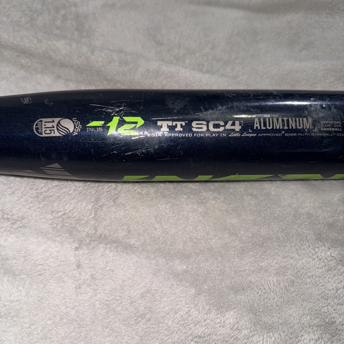 Batte Baseball DeMarini Insane - 29 Pouces, 18 Oz, Aluminium SC4, Quelques Marques