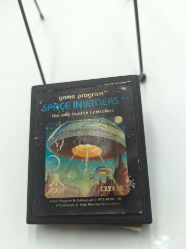 Game Program Space Invaders 1978 Release ATARI 2600 CX2632 (Cartridge Only)