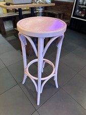 Pink Bentwood Bar Stools ideal for kitchen breakfast bar