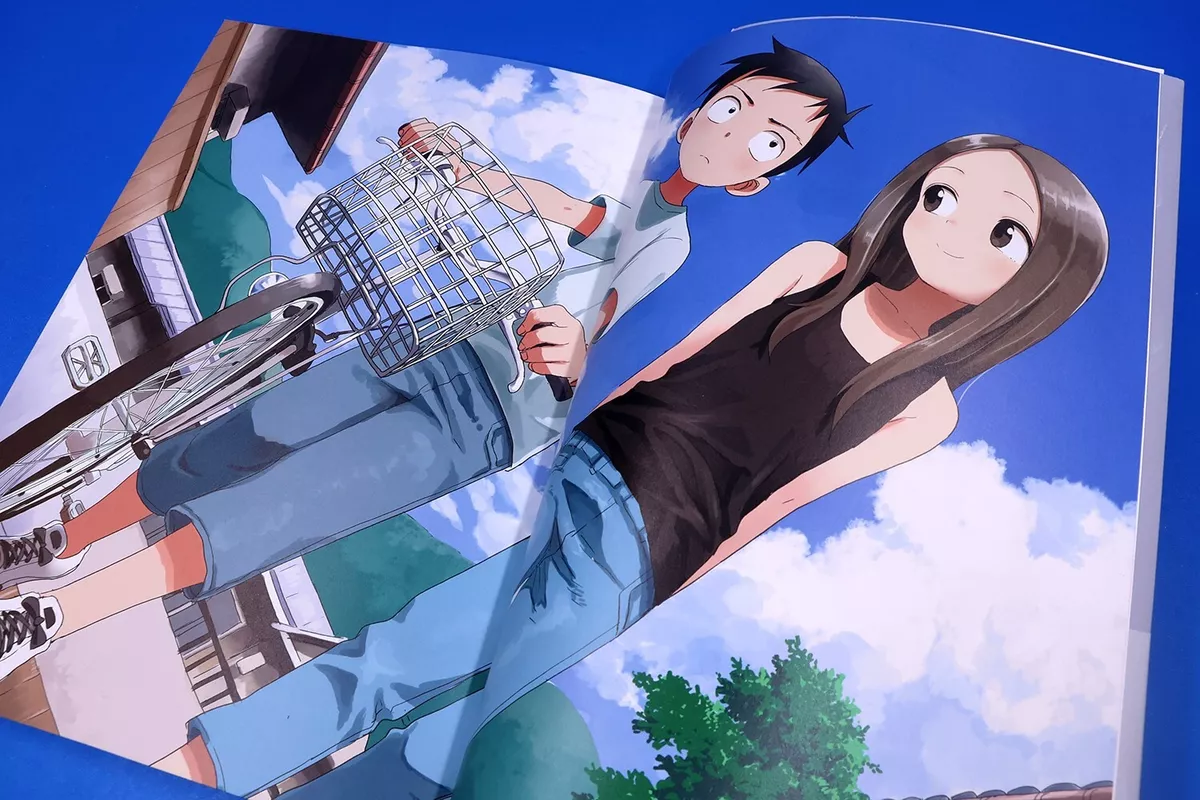 Karakai Jouzu No Takagi-san Takagi Anime Manga Wall Retro Poster