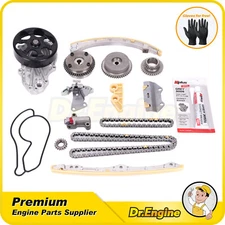 Timing Chain Kit w/ VVT Sprocket Water Pump for 06-11 Honda Civic SI 2.0L
