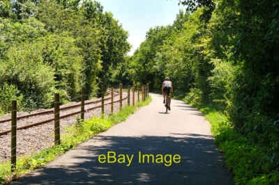 Photo 6x4 Bristol and Bath Railway Path at Bitton Keynsham The Bristol an  c2021 UK
