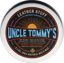 Uncle Tommy's Stuff Leather Stuff For Preservation Natural Safe w/ Reusable Tin