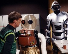 Logan's Run Featuring Donald Moffat 8x10 Photo with robots