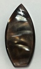 Vtg Shift Knob Nos Gear Hot Rod Kustom Car Motorcycle Atomic Tear Drop Brown