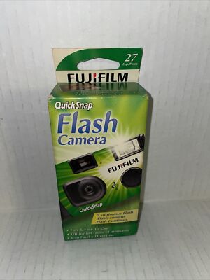New Fujifilm Fuji Film Quick Snap Flash Camera Exp 2012 08