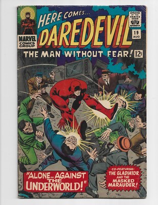 DAREDEVIL #19 Marvel Silver Age 1966 - Stan Lee/John Romita - CC