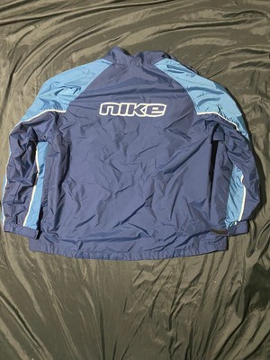 blue nike windbreaker