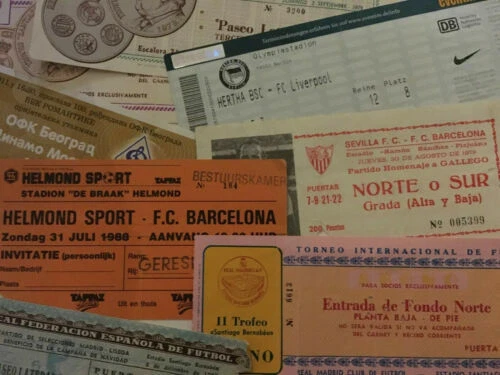 Manchester United Football Friendly & Pre-Season Fixture Tickets & Stubs