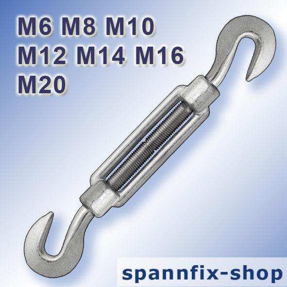 Tendeurs Avec Extrémités Soudées DIN 1480 - Diamètres M6 à M42 - Neuf Spannfix