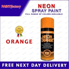 Neon Fluorescent Bright Spray Color Paint Aerosol DIY Matt Hi Vis 400/200ml - N5