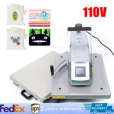 16" X 20" Clamshell Heat Press Machine Sublimation for T-Shirt Transfer Digital