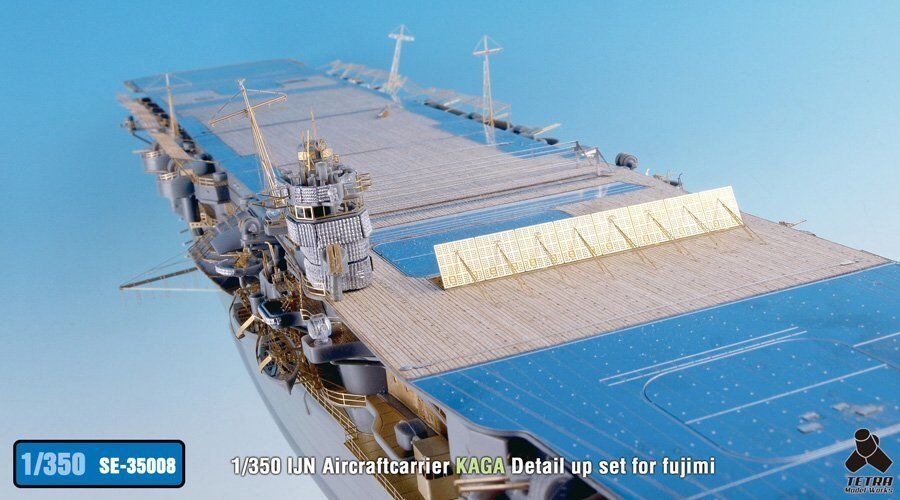 Tetra Model SE35008 1/350 IJN Aircraft Carrier Kaga Detail Tetra Model SE35008 1/350 IJN Aircraft Carrier Kaga Detail