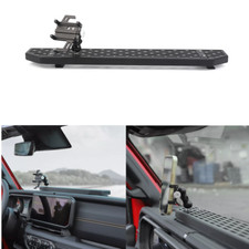 Metal Dashboard Cell Phone Mount Anti-Shake Holder for 2024 25 Jeep Wrangler JL