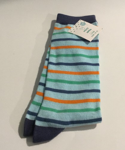 Little Kids Striped Socks Age 3 And Up (Size 10-13) 1 Pair - Picture 3 of 5