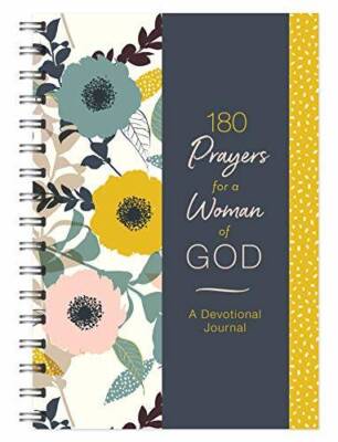 180 Prayers for a Woman of God Devotional Journal - Spiral-bound - GOOD