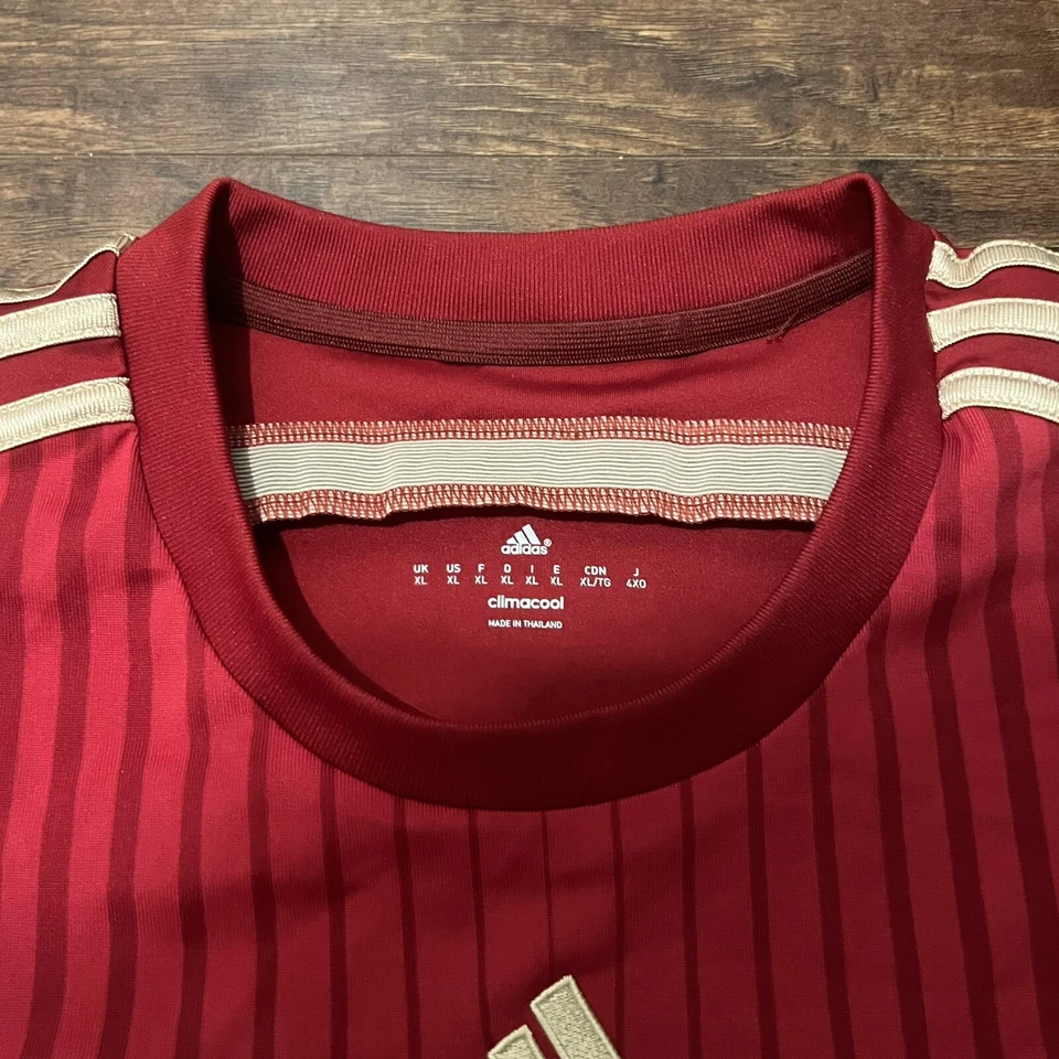 Camiseta España Campeones Mundiales FIFA 2010 Hombre Grande Roja Copa Mundial Fútbol Fútbol Foto 3 de 4