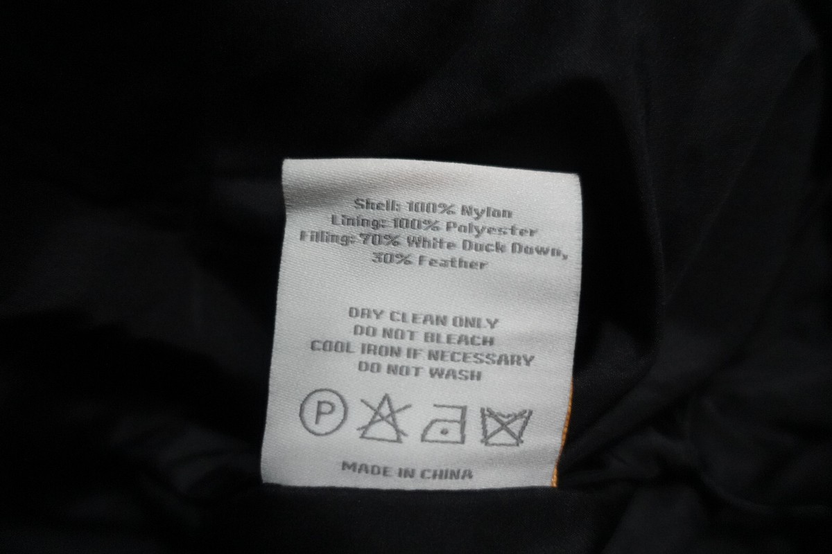 Trendt Vision Jacket Puffer Black Down Bomber Boxy RARE NWT XS M 