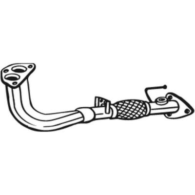 BOSAL Abgasrohr Hosenrohr für Honda Accord VI CK CG CH CF8 1.8i 750-129