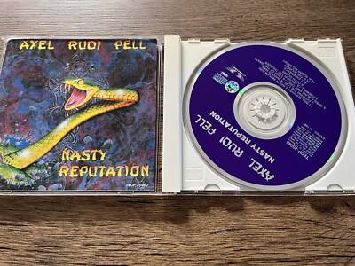 AXEL RUDI PELL Nasty Reputation 1991 CD Japan Rob Rock TECP-25940