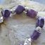 miniature 7  - Amethyst Necklace, Crystal Necklace, Amethyst Gemstone Necklace, Tribal (510)