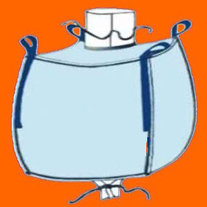 4 Pezzi BIG BAG 160 X 100 X 100 Cm Borse BIGBAG Fibc FIBCs